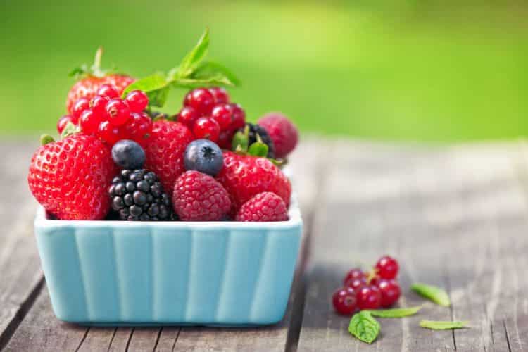 Mixed berries