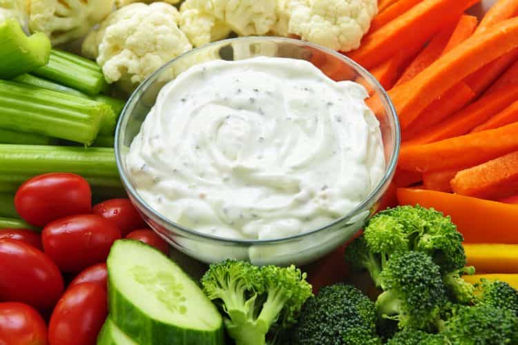 Veggies and dip