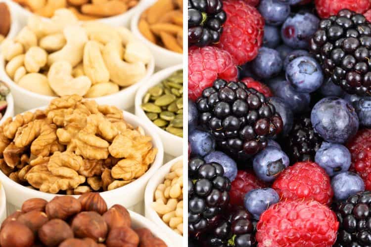 Nuts and berries
