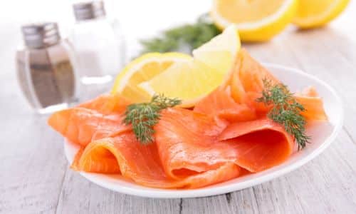 Smoked salmon